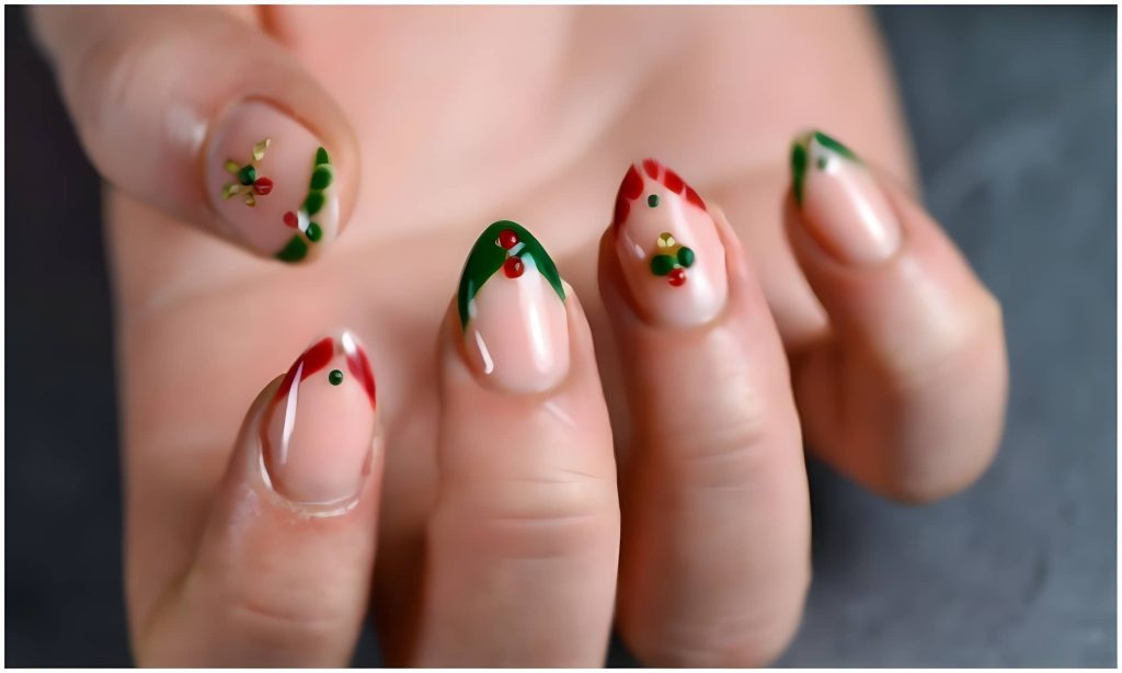 Hand-Painted Holly Details